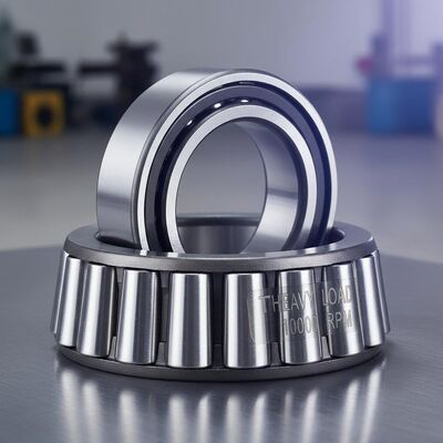TIMKEN Końcowe łożyska rolkowe z materiałem stalowego klatki do zastosowań o dużym obciążeniu i prędkości do 10 000 obrotów/min