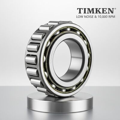 Wstępnie smarowany łącznik łożysk rolkowych TIMKEN z nisko hałasową operacją i prędkością do 10 000 obrotów na minutę
