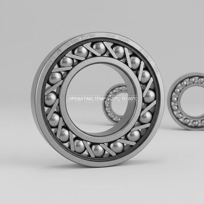 Stal utwardzona z elementem łożyska rolkowego z przekroczeniem toru biegowego do temperatury od -20 do 80 °C z średnicą wewnętrzną od 10 mm do 500 mm